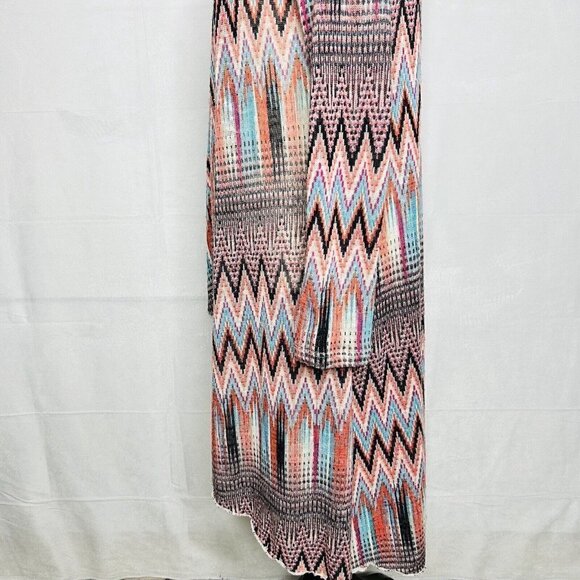 Red Camel Cardigan Duster Lightweight Open-Front Sweater Stretch Women’s Size S - Picture 6 of 10